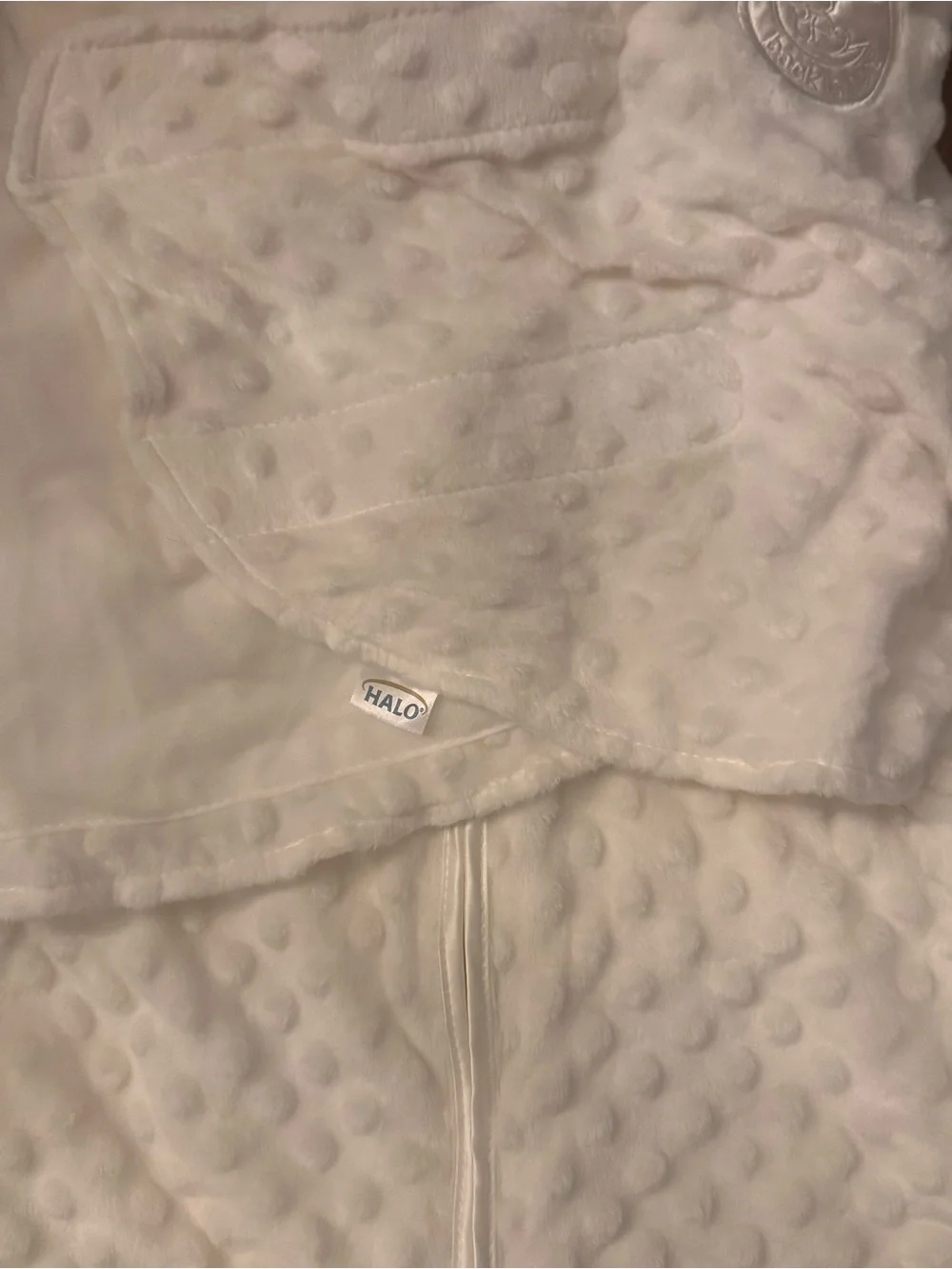 HALO Plushy Dot Sleep Sack Swaddle